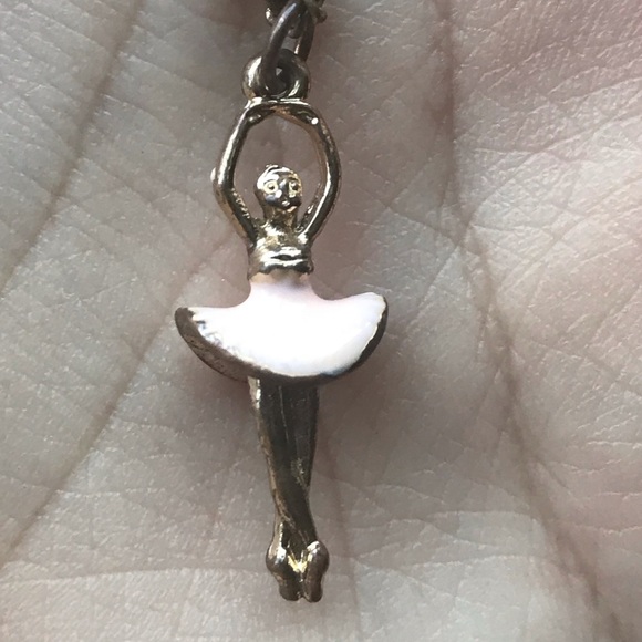 Delicate Ballerina Necklace - Picture 3 of 3